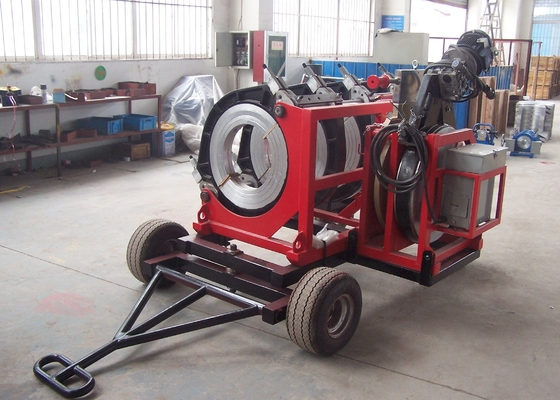 Machines de soudage bout à bout de 500 mm pour tuyau d'eau ou de gaz PE100