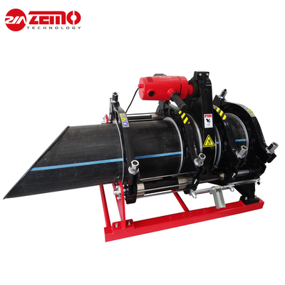 Machine hydraulique de soudure par fusion de bout de rendement élevé pour des tuyaux de HDPE