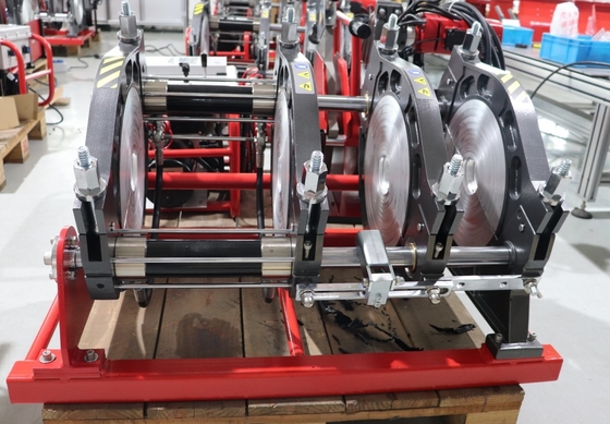 Machine/équipement de soudage bout à bout de HDPE d'alliage d'aluminium de 5 pouces