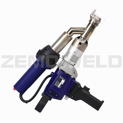 Pistolet d'extrudeuse en plastique portatif Weldy Ex2 3000w pour barres de soudage de 3-4 mm