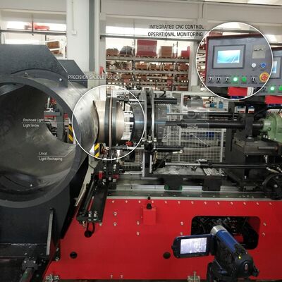CNC 1600MM Saddle Fitting Fabrication Machine Automatic Branch Saddle 380V Twin Station CE