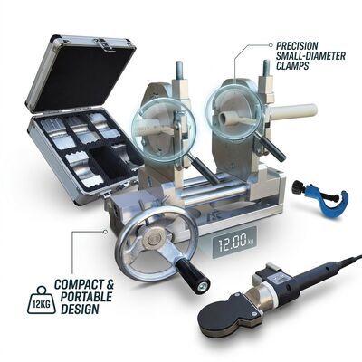 20mm Mini Manual Butt Welding Machine | Small Diameter Pipe Fusion