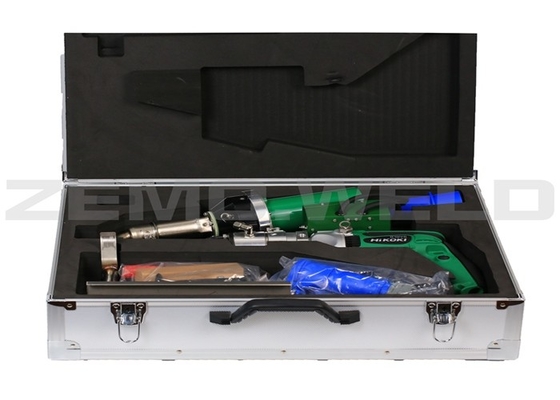 extrudeuse en plastique tenue dans la main du HDPE 3200W, arme à feu de soudure de l'extrusion 220V en plastique