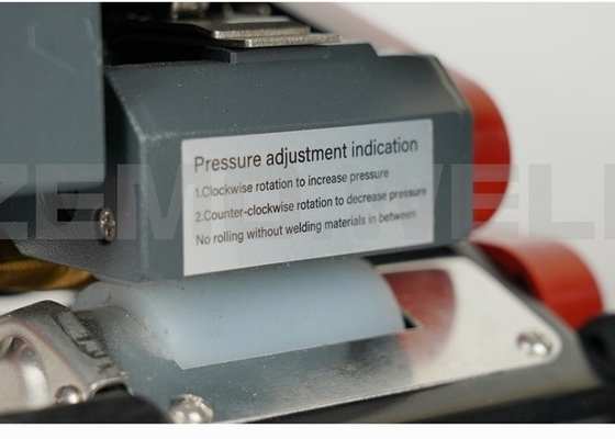 Machine de soudure de PVC EPDM Geomembrane de HDPE, soudeuse chaude en plastique automatique de cale
