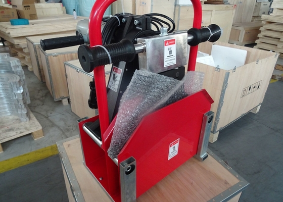 Fusion thermoplastique de bout de tuyau de HDPE de machine de soudure de 2 pouces semi automatique