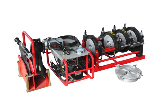 Tuyau hydraulique de machine de soudure par fusion de bout de HDPE joignant 10 pouces d'automatique