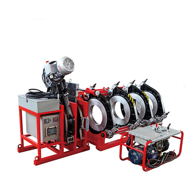 ASTM 18" soudeuse 380V de bout de HDPE de machine de soudure de plat chaud de PE