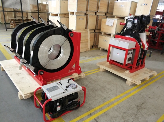 380V 36" machine 1360KG de Thermofusion de HDPE d'IPS semi automatique