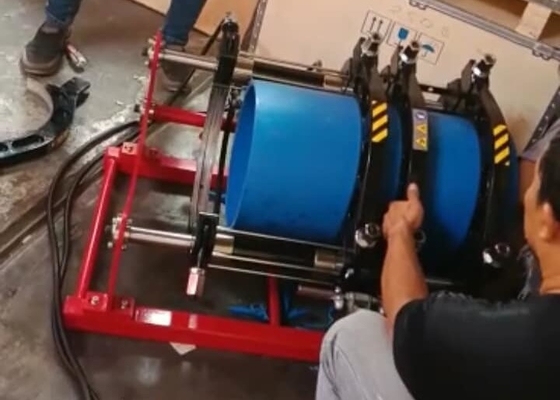  » Machine 6.3Mpa de soudure par fusion de bout du HDPE IPS12 avec la certification de GV