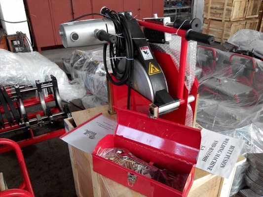 Machine de soudage bout à bout HDPE 355mm 110V, machine de fusion bout à bout hydraulique 1.1KW