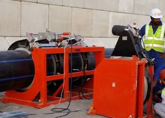 Machine hydraulique DVS2207/1 08/2007 de soudure par fusion de bout de HDPE de 800MM