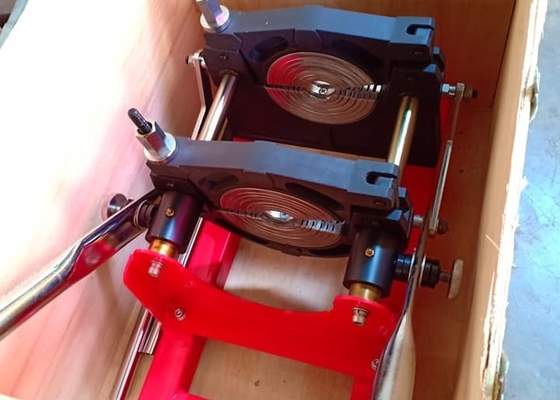 monophasé manuel de machine de soudure de HDPE de brides de 110MM deux sensible