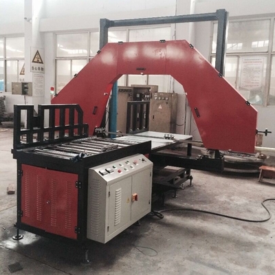 découpeuse de tuyau de scie de la bande 380v pour le plastique polyéthylène de HDPE