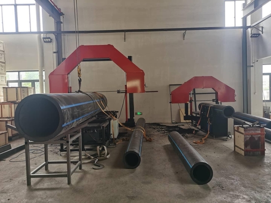 scie de bande de tuyau de 315mm, machine de coupeur de tuyau de HDPE de 380V 50/60HZ