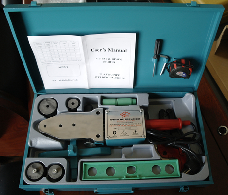 Outils adaptés aux besoins du client de soudure de tuyau de 63mm, outils de montage de tuyau de 220V Ppr