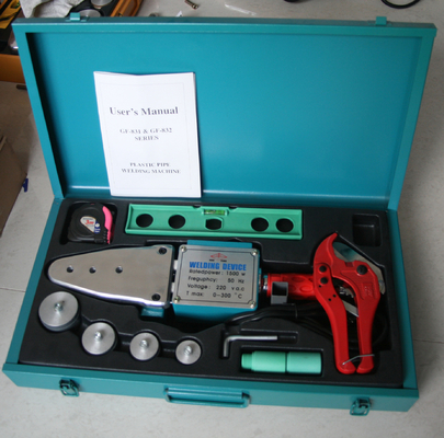 Outils adaptés aux besoins du client de soudure de tuyau de 63mm, outils de montage de tuyau de 220V Ppr