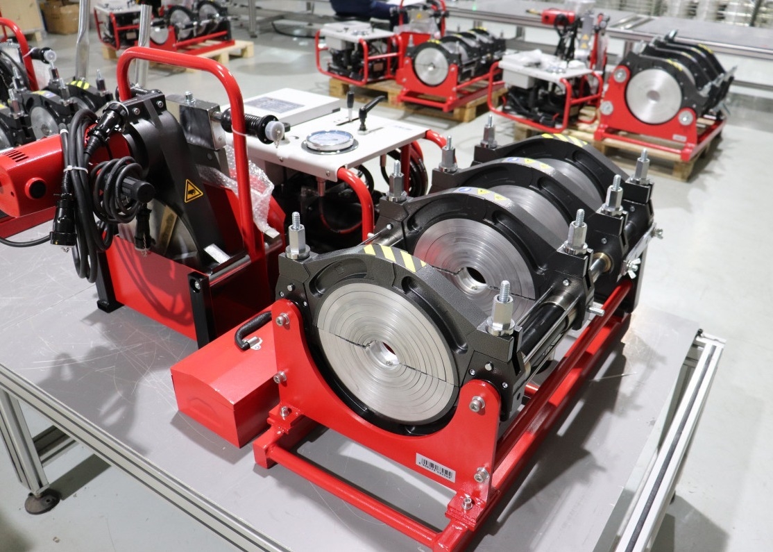 machine hydraulique 12&quot; de fusion de bout de 110V PEAD certification d'OIN d'IPS